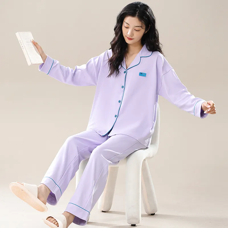 Floating light islands Women's Pajama Sets-1