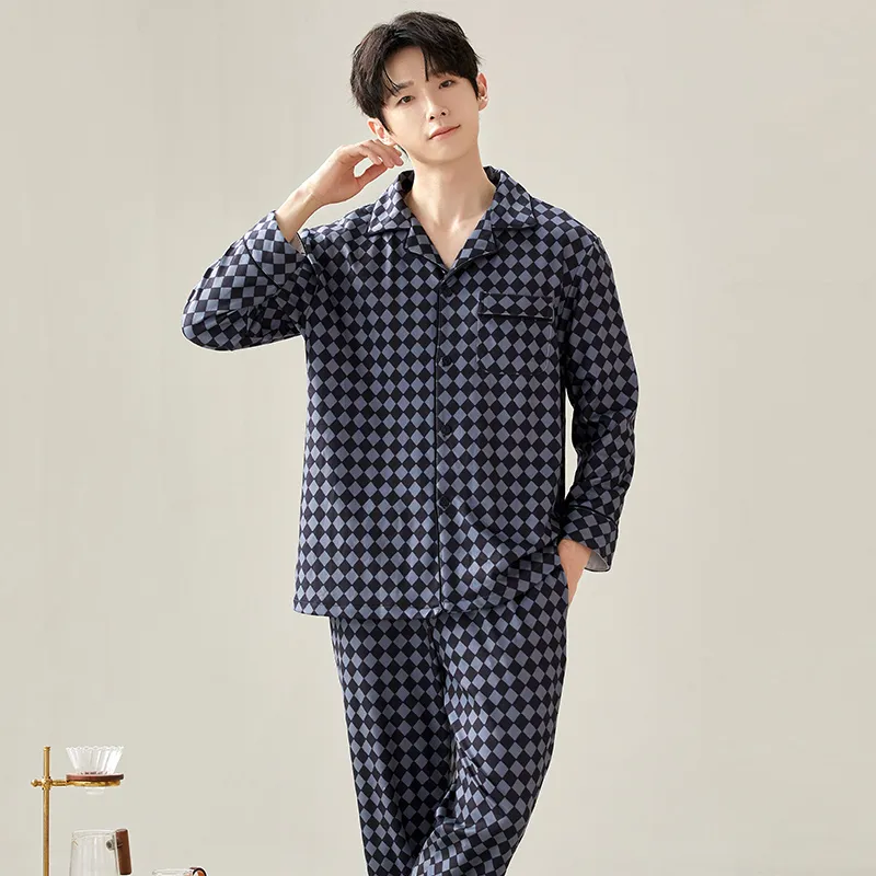 Floating Light Islands Pajama Set Men's-2