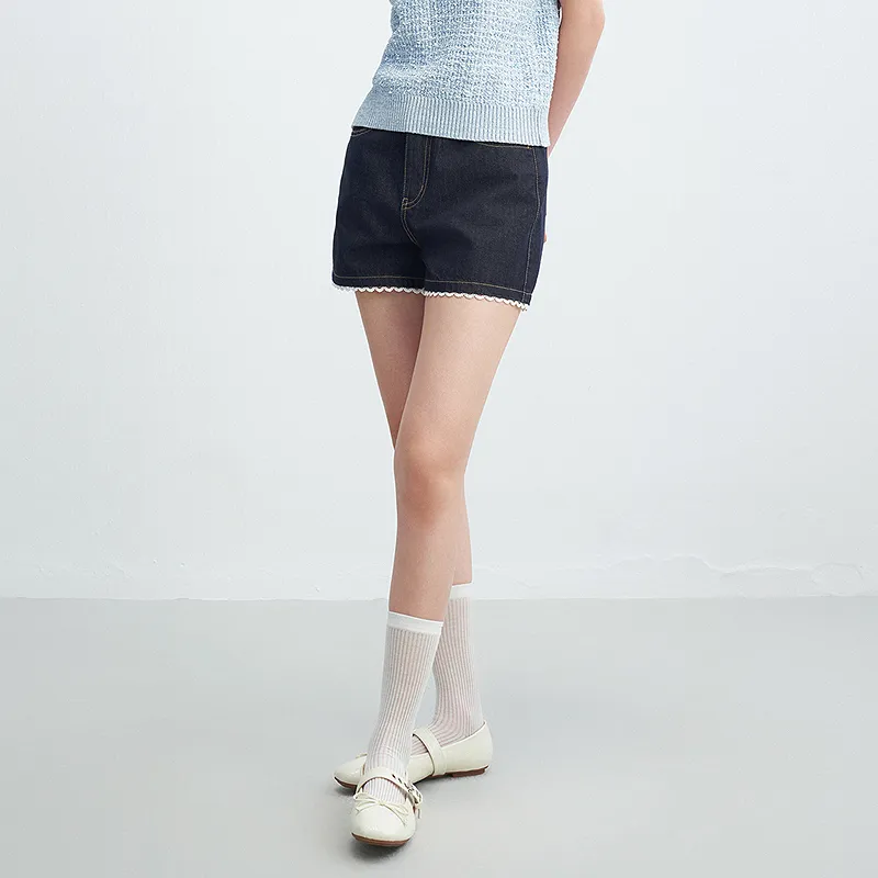 LEDIN Denim Shorts Women's-11