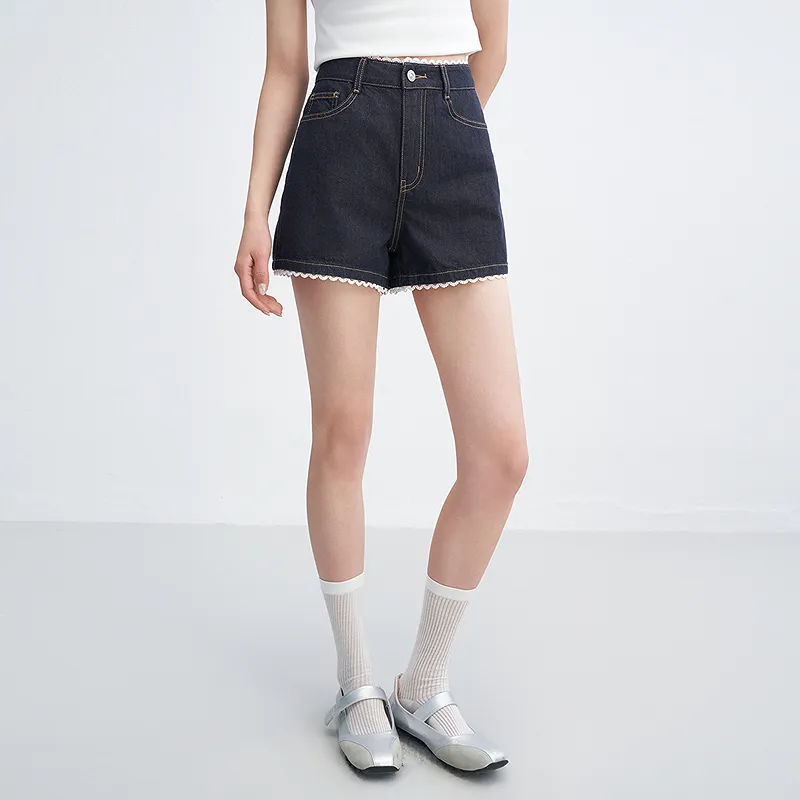 LEDIN Denim Shorts Women's-12