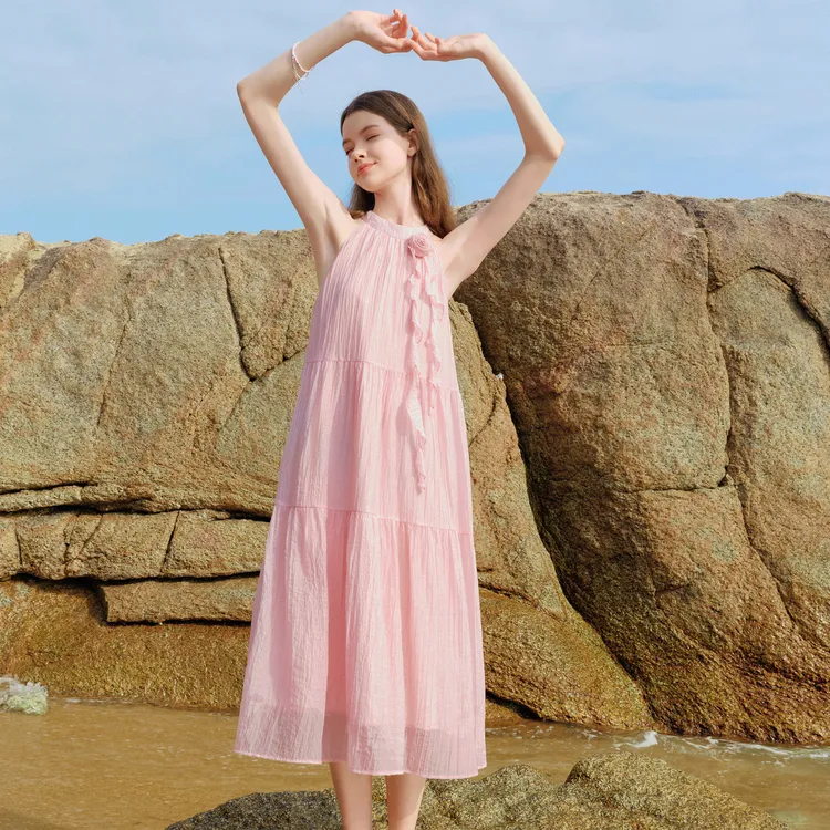 LEDIN Sleeveless Dresses Women's-9