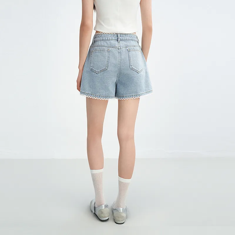 LEDIN Denim Shorts Women's-20