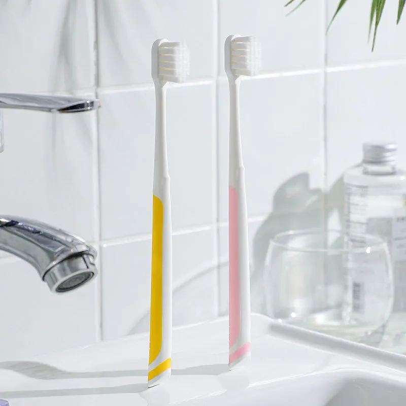 XIAONIULIXIANJI Four-Pack Supermarket Same Style Toothbrush Adults Soft Bristles Shrink Wrap Card Toothbrush-4