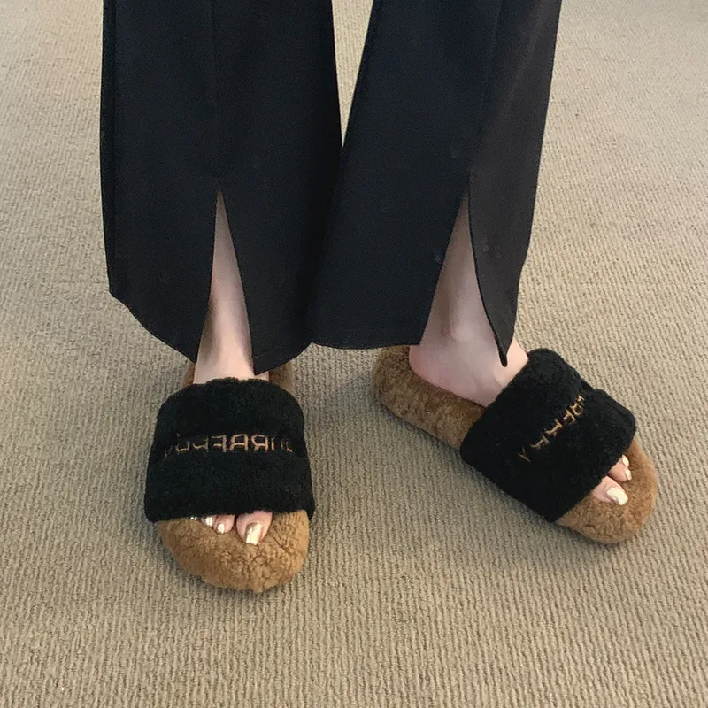 Pretty Tiffin Abrasion Resistant Slide Slippers Women's-5