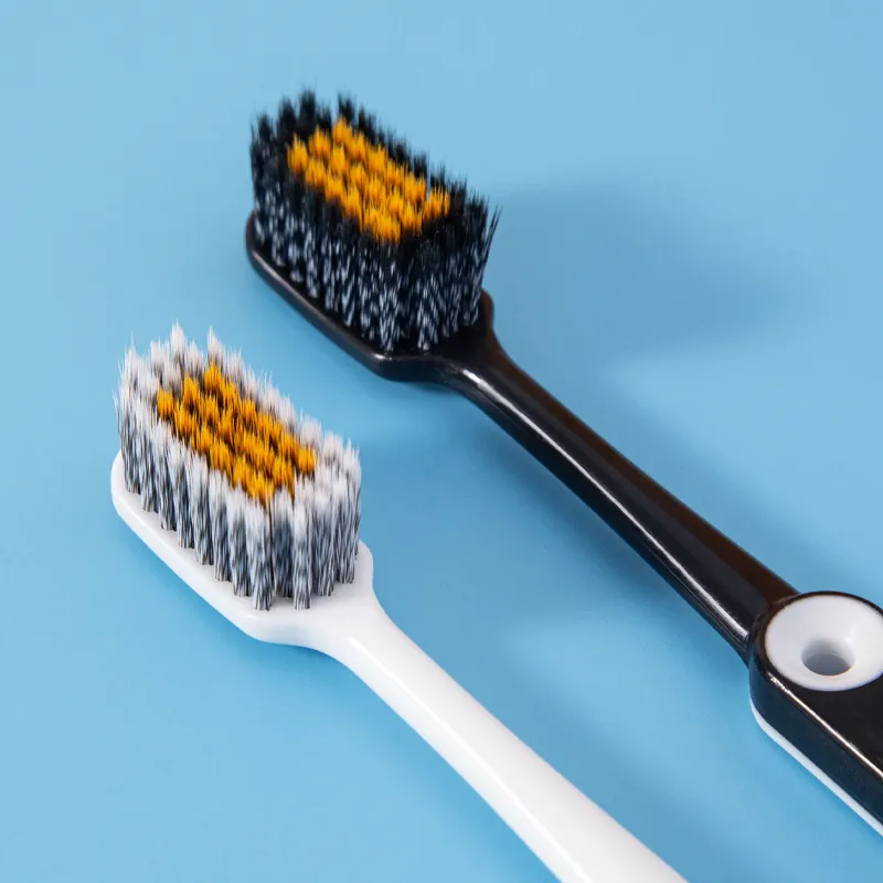 XIAONIULIXIANJI Spiral Dual-Arc Adults Toothbrush With Soft Bristles 2-Piece Set Supermarket Version-3