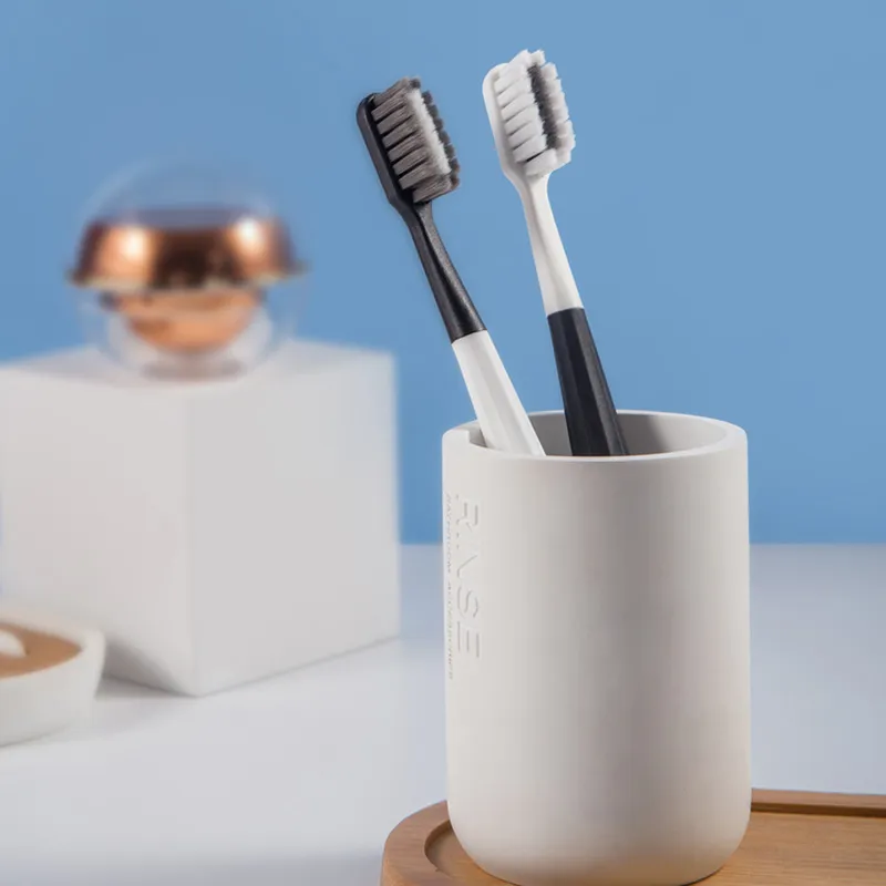 XIAONIULIXIANJI Toothbrush Adults Soft Bristles Wholesale 2 Pcs Square Hole Dense Bristles-4