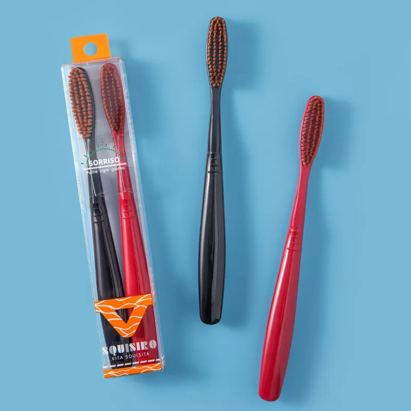 XIAONIULIXIANJI 2 Pcs Set Same As Supermarket High-Density Large Brush Head Toothbrush Department Store And Supermarket-1