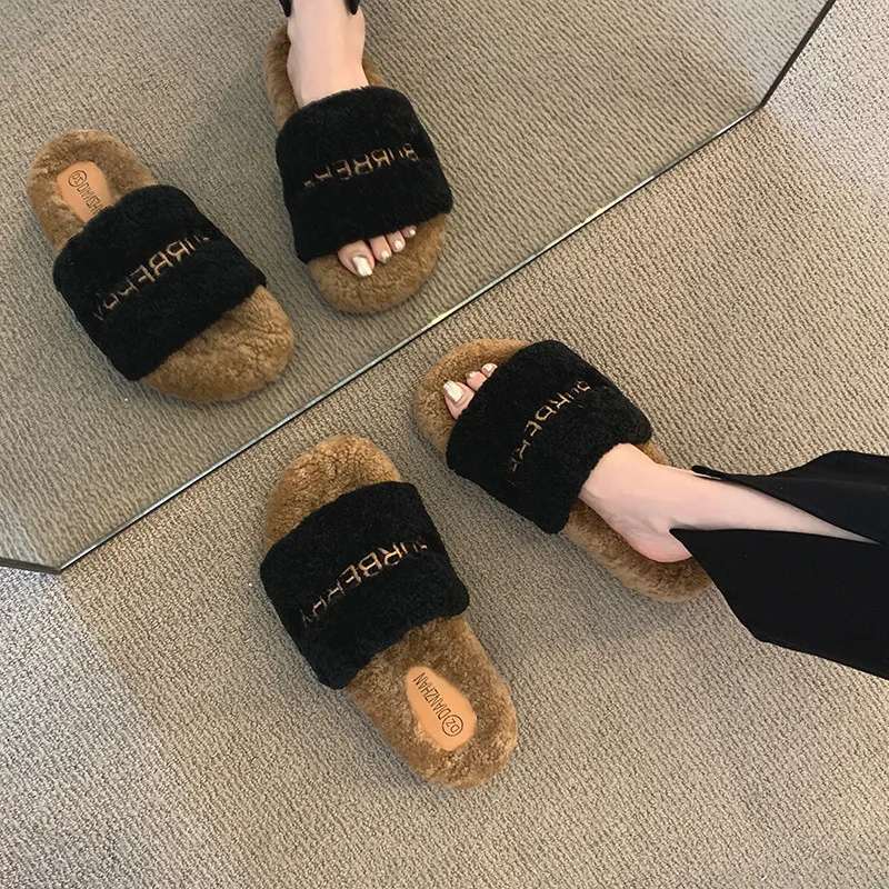 Pretty Tiffin Abrasion Resistant Slide Slippers Women's-4