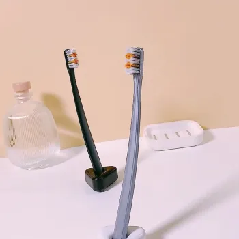 XIAONIULIXIANJI Three-Pack Small Head Double Spiral Toothbrush Soft Bristles Premium Supermarket And Home Use