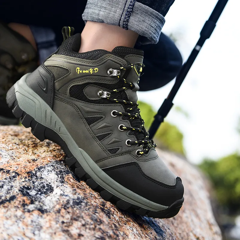 Scout Wolf Mid Top Athletic Shoes/Hiking & Trekking Shoes Unisex Green-8