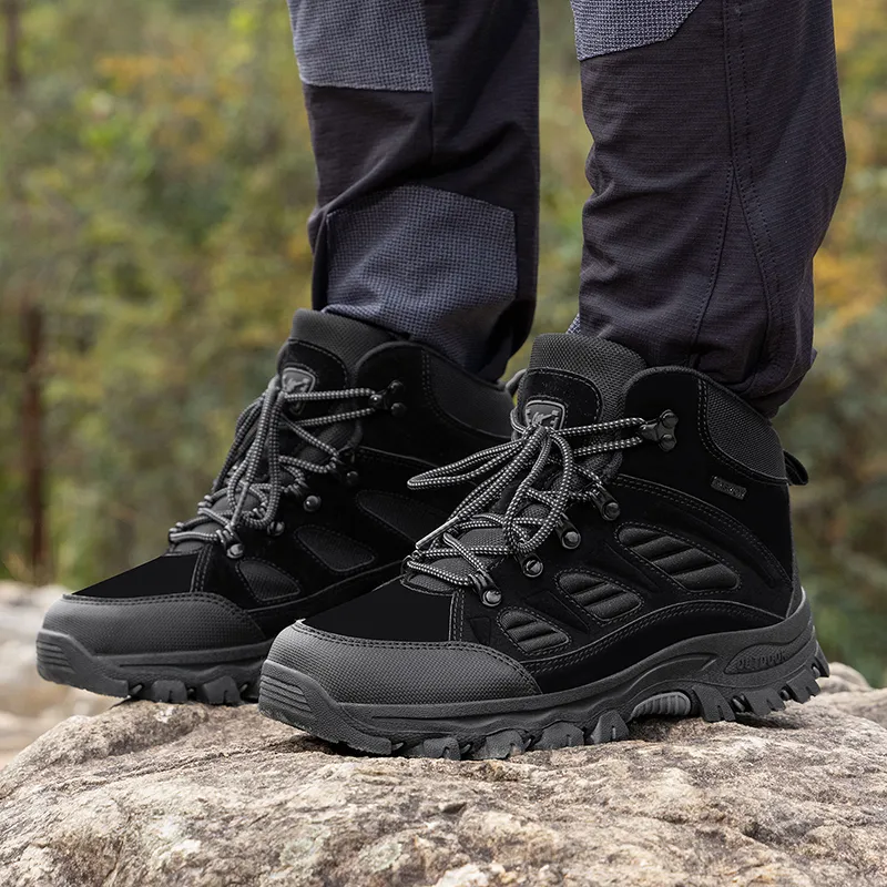 Scout Wolf Cushioning, Slip Resistant, And Abrasion Resistant High Top Hiking Shoes Men's-2