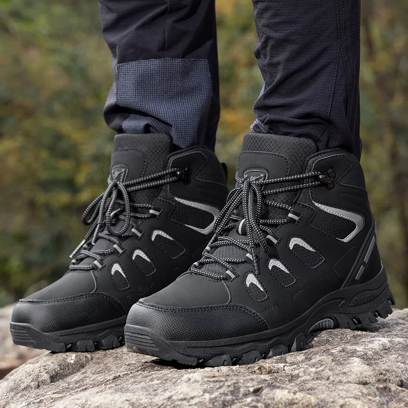 Scout Wolf Slip Resistant, Abrasion Resistant, Waterproof High Top Hiking Shoes Unisex-2