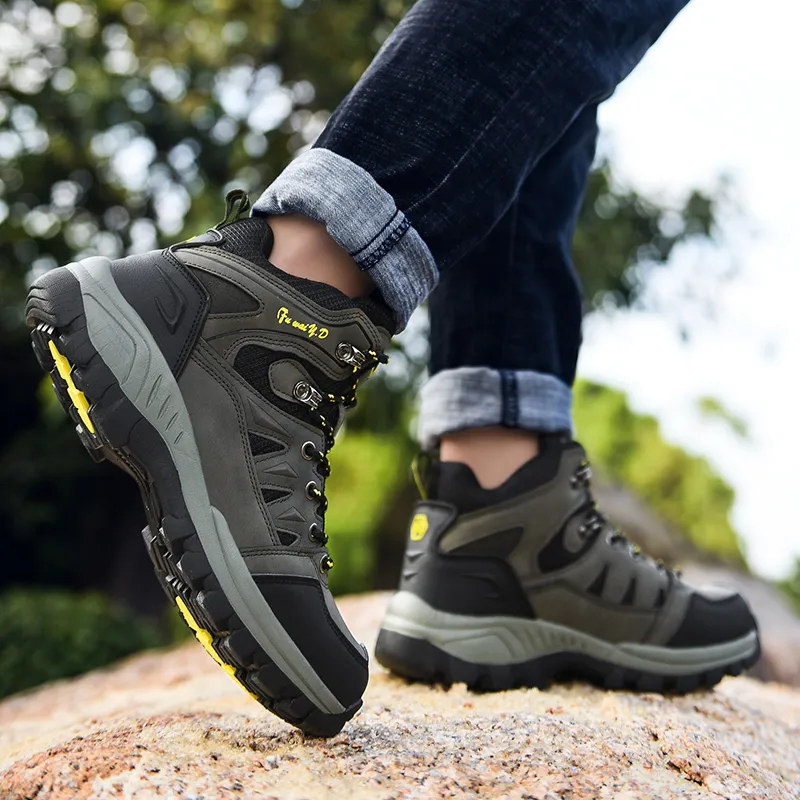 Scout Wolf Mid Top Athletic Shoes/Hiking & Trekking Shoes Unisex Green-7