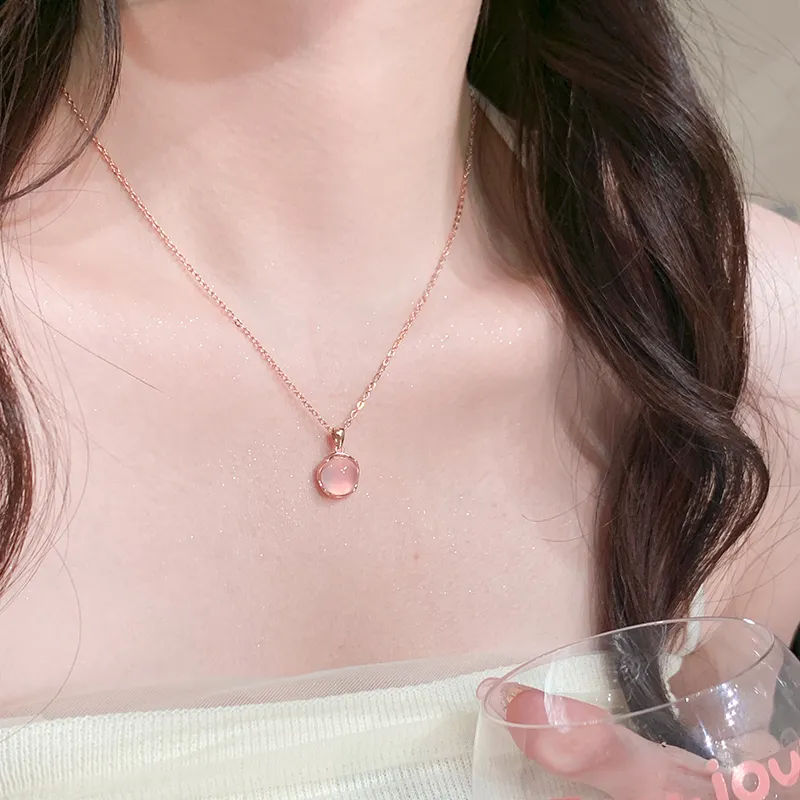 Mrs. Kra Copper Synthetic Glass Necklaces Women's-7