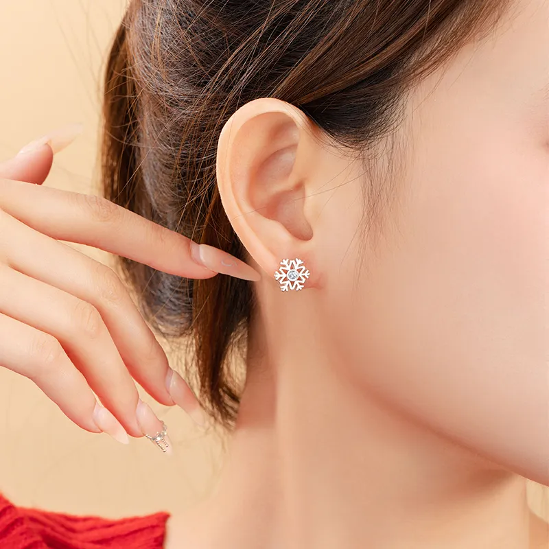 Mrs. Kra S925 Silver Stud Earrings Women's-4