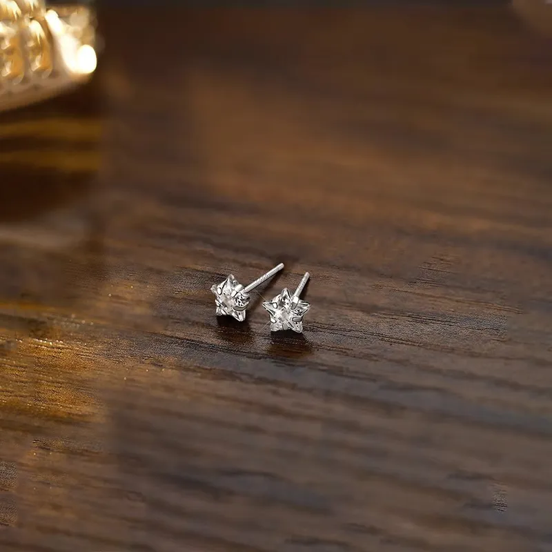 Mrs. Kra S925 Silver Stud Earrings Women's-6
