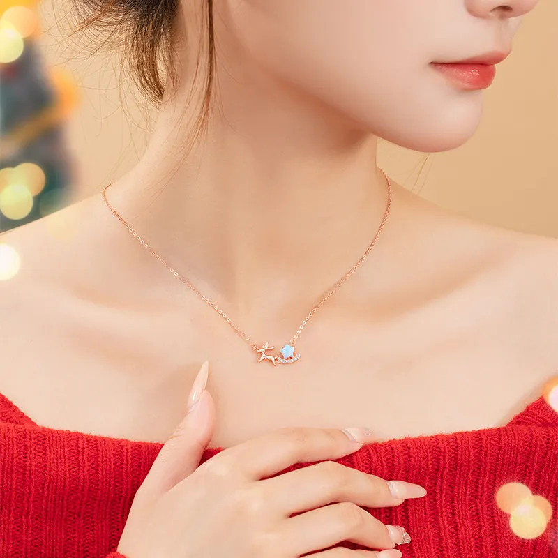 Mrs. Kra 925 Sterling Silver Necklaces Women's-2