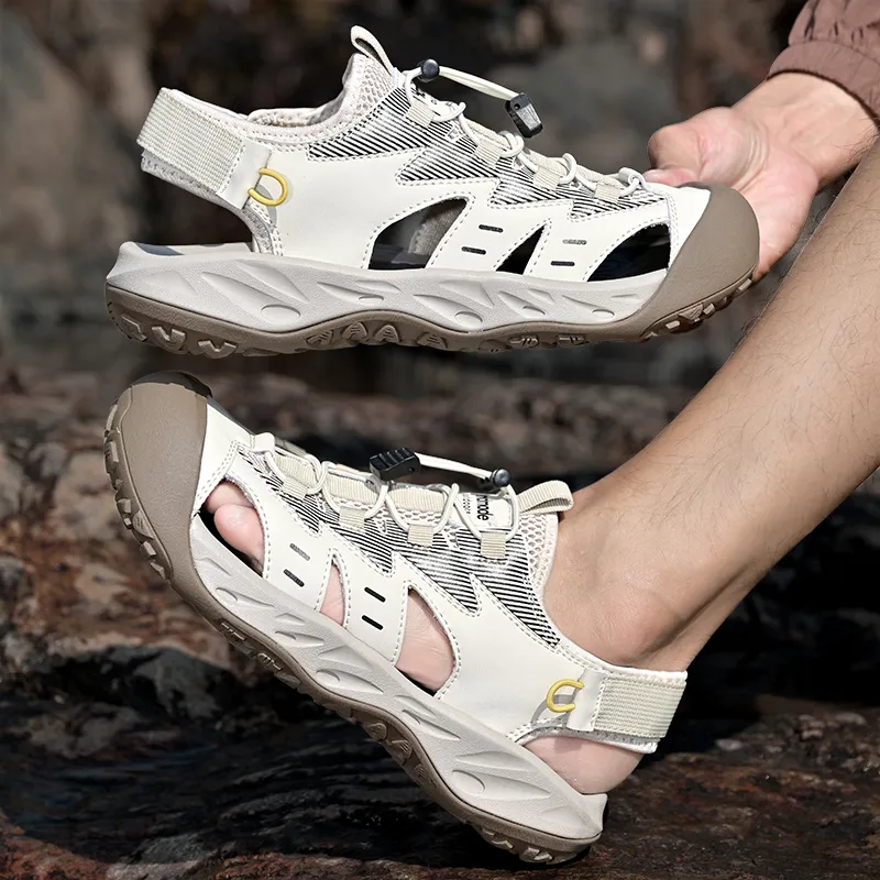 GESENLANG Non slip Lightweight River Trekking Shoes Men's-6