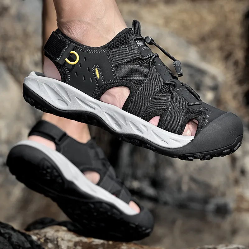GESENLANG Slip Resistant And Breathable River Trekking Shoes Men's-3