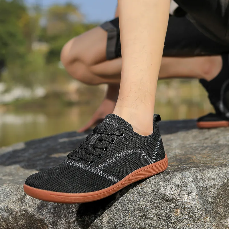 GESENLANG Casual Shoes Men's Black-7