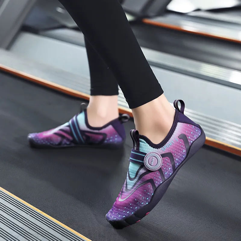 GESENLANG Slip Resistant Breathable Abrasion Resistant Low Top Casual Shoes Women's-7