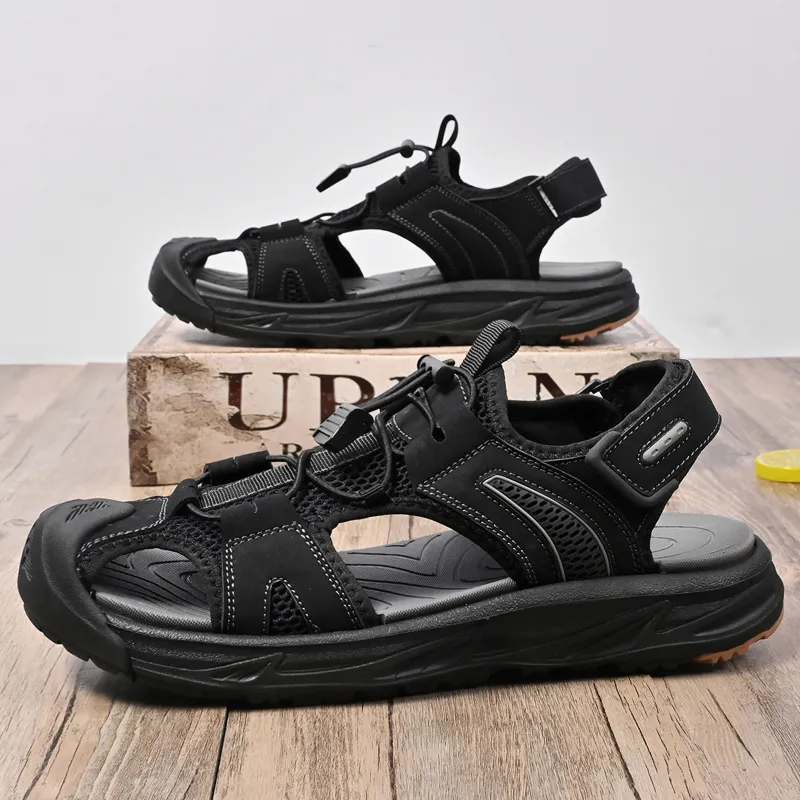 GESENLANG Anti Slip Wear Resistant River Trekking Shoes Men's-6