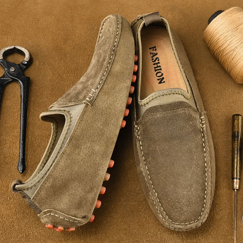 GESENLANG Gommino Loafers Men's-17