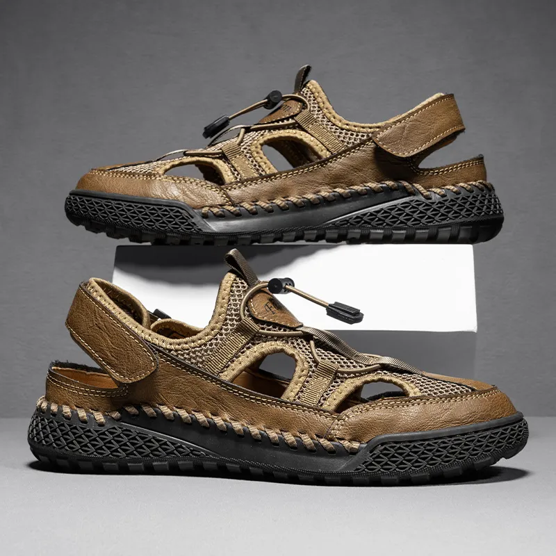 GESENLANG Anti Slip Wear Resistant River Trekking Shoes Men's-13
