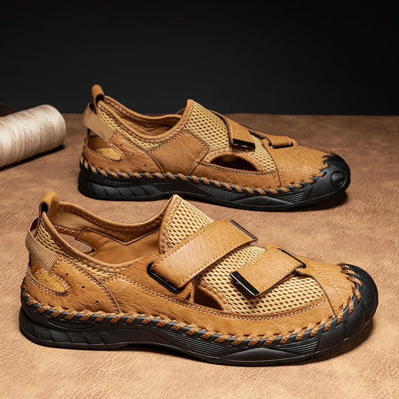 GESENLANG Anti Slip Wear Resistant River Trekking Shoes Men's-13