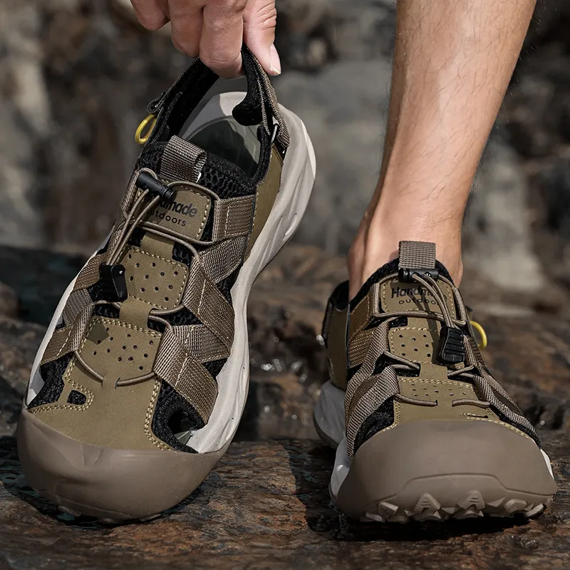 GESENLANG Slip Resistant And Breathable River Trekking Shoes Men's-7
