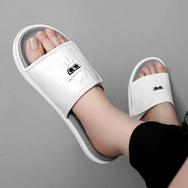 GESENLANG Slip Resistant Cushioning Slide Slippers Men's-7