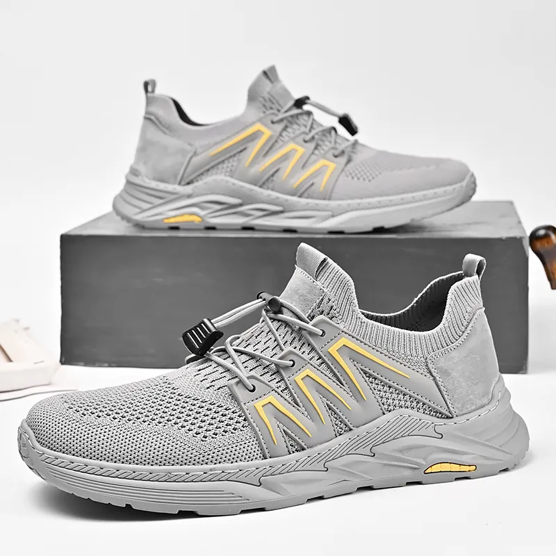 GESENLANG Anti Slip Wear Resistant Low Top Casual Shoes Men's-9