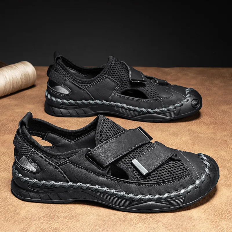 GESENLANG Anti Slip Wear Resistant River Trekking Shoes Men's-3