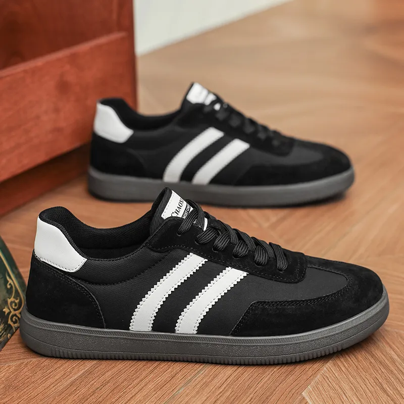 GESENLANG Slip Resistant And Breathable Low Top Skateboard Shoes Men's-7