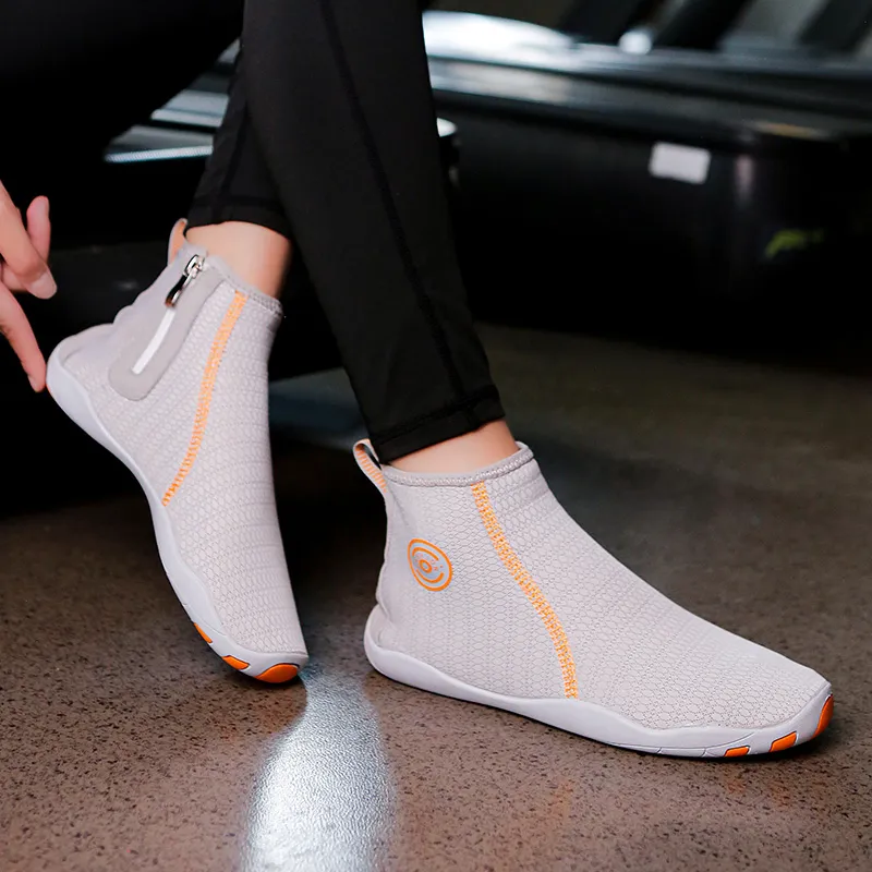 GESENLANG Breathable, Quick Dry, Abrasion Resistant High Top Outdoor Shoes Unisex-8