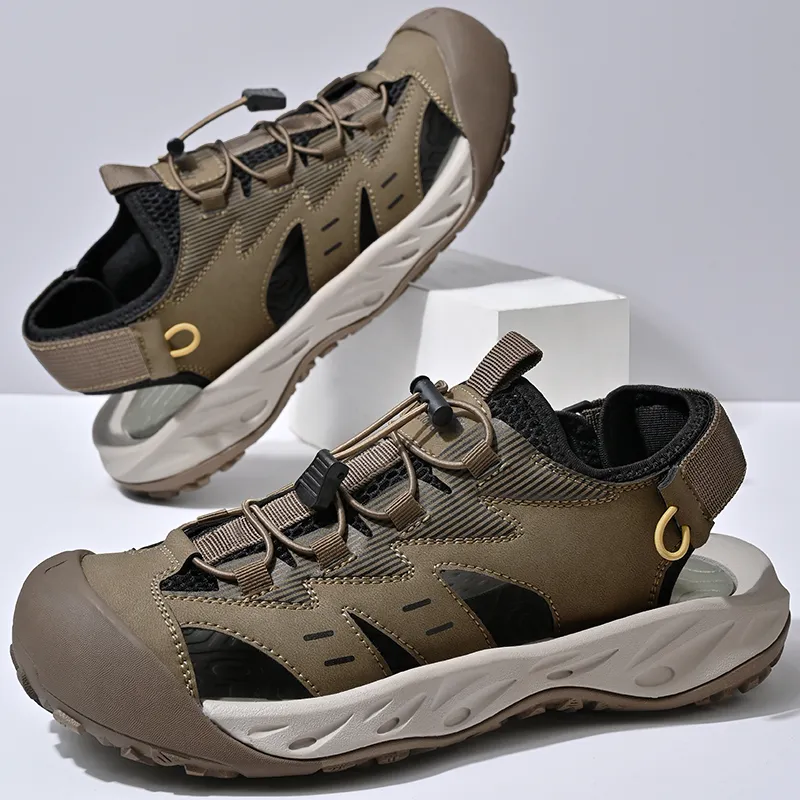 GESENLANG Non slip Lightweight River Trekking Shoes Men's-3