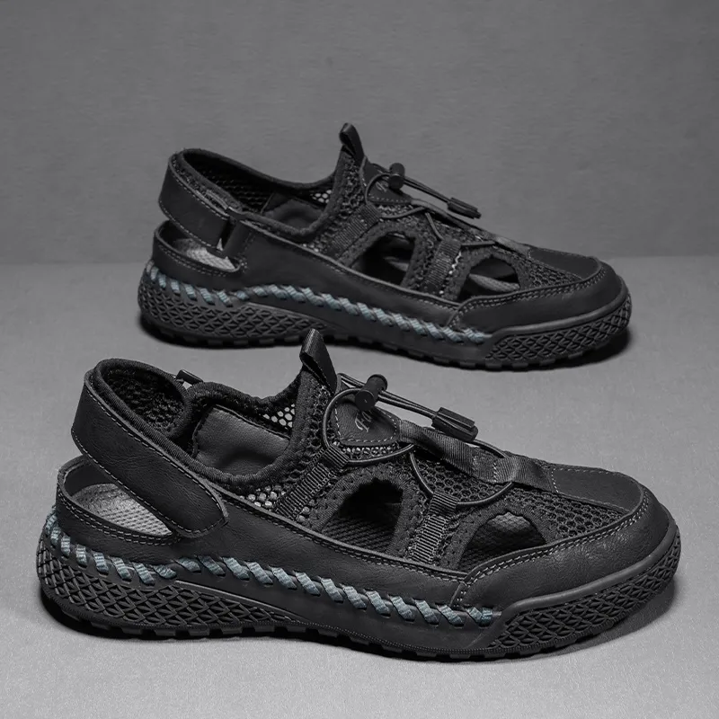 GESENLANG Anti Slip Wear Resistant River Trekking Shoes Men's-9