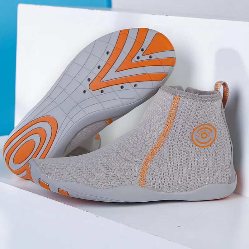 GESENLANG Breathable, Quick Dry, Abrasion Resistant High Top Outdoor Shoes Unisex-7