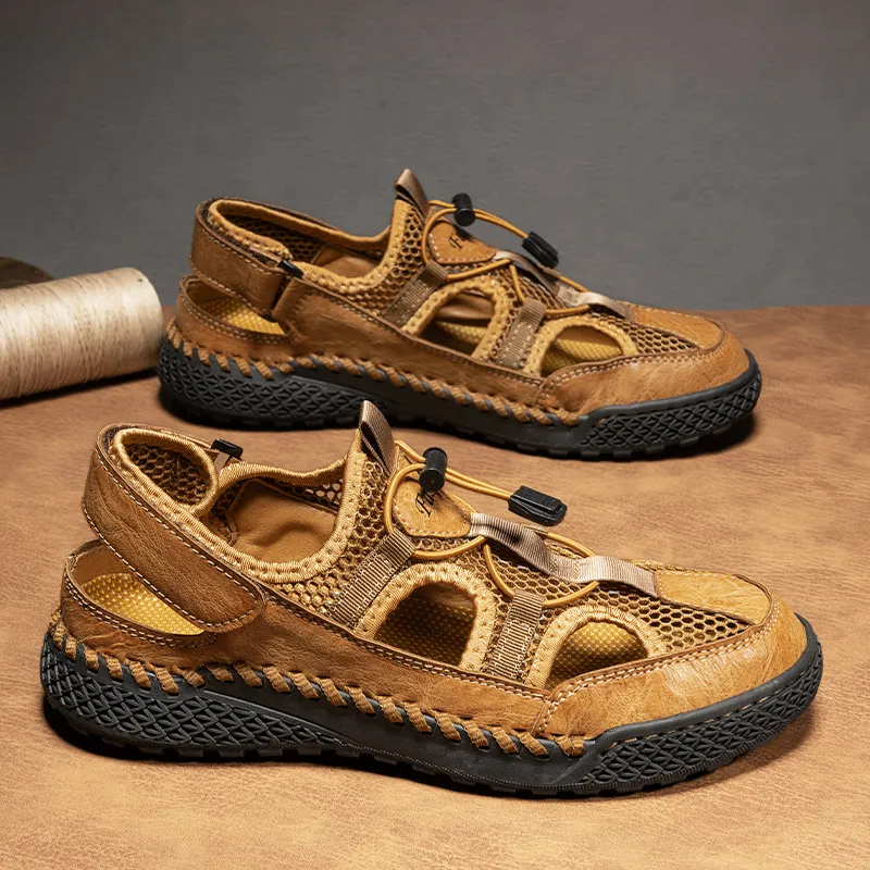 GESENLANG Anti Slip Wear Resistant River Trekking Shoes Men's-4