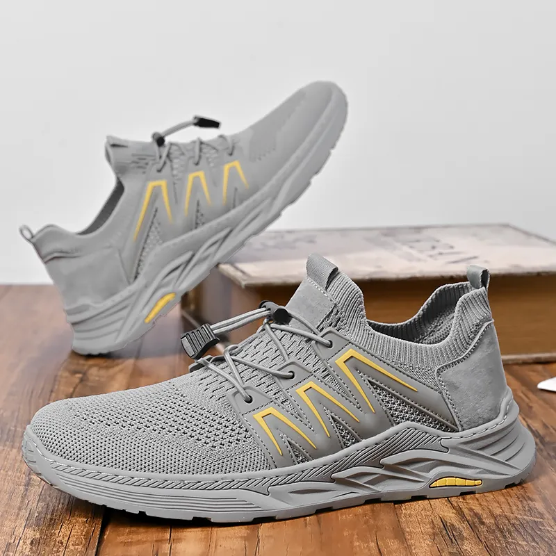 GESENLANG Anti Slip Wear Resistant Low Top Casual Shoes Men's-8