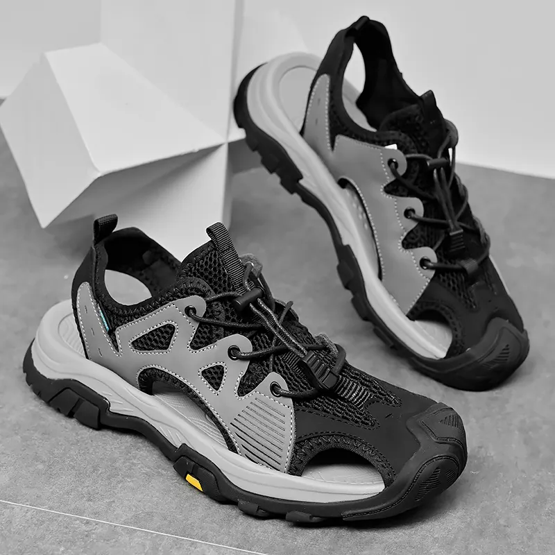 GESENLANG Slip Resistant Breathable Abrasion Resistant River Trekking Shoes Men's-9