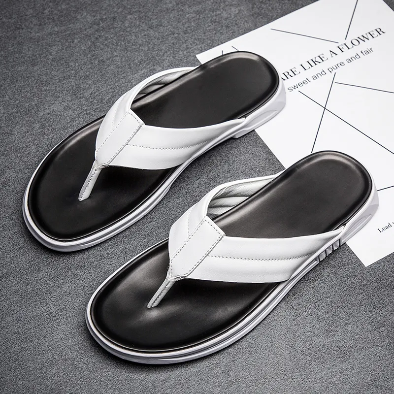 GESENLANG Odor Resistant Abrasion Resistant Slip Resistant Flip Flops Men's-9