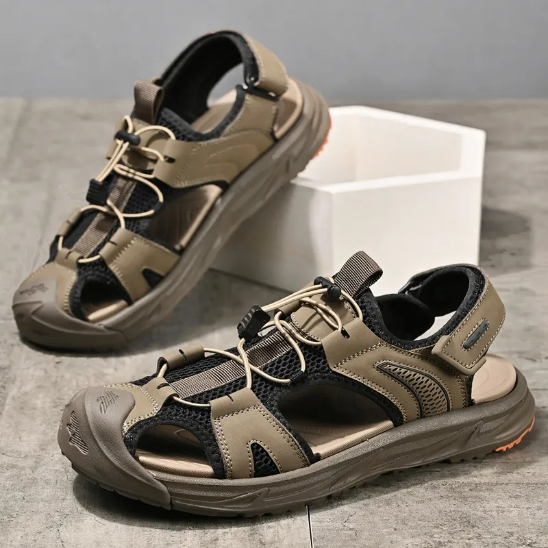 GESENLANG Anti Slip Wear Resistant River Trekking Shoes Men's-1