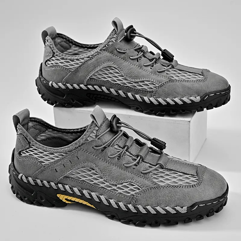 GESENLANG Cushioning, Slip Resistant, And Abrasion Resistant Low Top Casual Shoes Men's-8