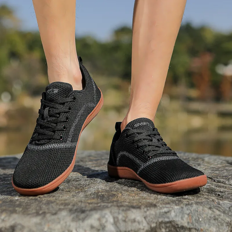 GESENLANG Casual Shoes Men's Black-5