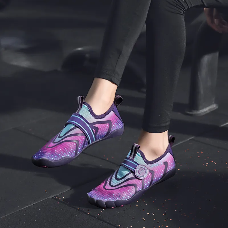 GESENLANG Slip Resistant Breathable Abrasion Resistant Low Top Casual Shoes Women's-8