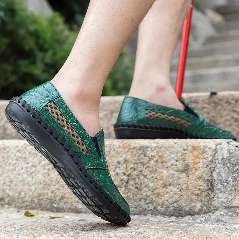 GESENLANG Slip Resistant And Breathable Low Top Casual Shoes Men's-29