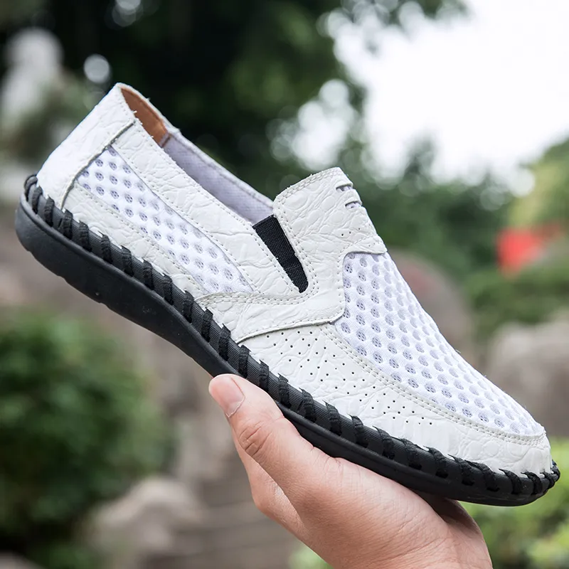 GESENLANG Slip Resistant And Breathable Low Top Casual Shoes Men's-7