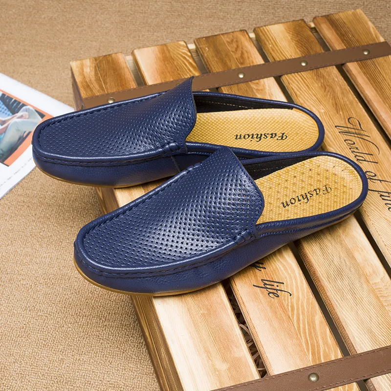 GESENLANG Abrasion Resistant Quick Dry Closed Toe Slippers Men's-13