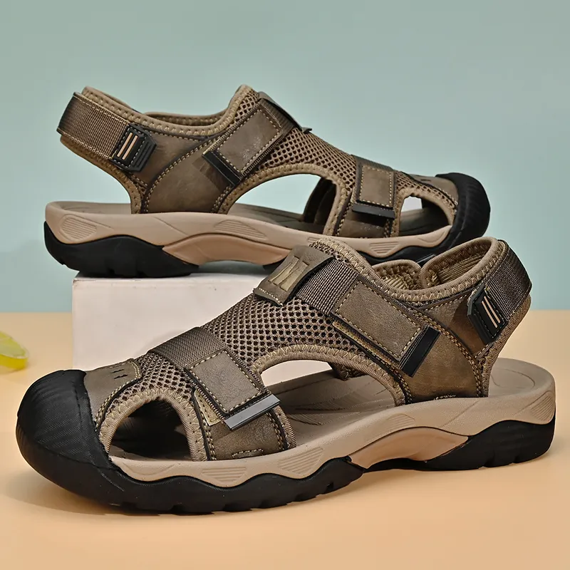 GESENLANG Breathable, Supportive, And Lightweight River Trekking Shoes Men's-8